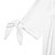 abordables Super Sale-Robe mi-longue Femme Robe casual Manche Courte Eté Printemps - basique Bouton Couleur monochrome Col V Vacances Ample 2023 Blanche S M L XL XXL 3XL