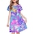 cheap Girls&#039; Dresses-Kids Girls&#039; Gradient Butterfly A Line Polyester Dress