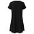cheap Super Sale-Women&#039;s Casual Dress T Shirt Dress Tee Dress Shift Dress Midi Dress Black Blue Green Pure Color Short Sleeve Summer Spring Print Basic V Neck Loose Fit 2023 S M L XL XXL 3XL