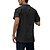 abordables Short Sleeves-Hombre Camisa camisa de lino Camisa de verano Camisa de playa Negro Blanco Rosa Plano Manga Corta Verano Henley Casual Diario Ropa Bolsillo