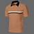 cheap Classic Polos-Men&#039;s Casual Classic Color Block Polo Shirt