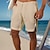 cheap Shorts-Men&#039;s Linen Beach Shorts