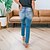 abordables Cotton &amp; Linen-Femme Jeans Pantalon Jean Bleu Mode Poches latérales Casual Quotidien Toute la longueur Micro-élastique Plein Confort S M L XL 2XL