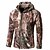 cheap Hunting Jackets-Men&#039;s Hooded Hunting Jacket with Pants Hunting Suit Military Tactical Jacket Outdoor Autumn / Fall Winter Thermal Warm Waterproof Windproof Breathable Fashion Long Sleeve Fleece Elastane Cotton