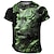 cheap Short Sleeve-Vintage Men&#039;s 3D Graphic Animal Tee Shirt