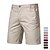 economico Shorts-Per uomo Pantaloncini da golf Grigio scuro Nero Blu marino scuro Protezione solare Pantaloncini / Cosciali Pantaloni Abbigliamento da golf Abbigliamento Abiti Abbigliamento