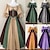 cheap Vintage Dresses-Elegant Classical Vintage Inspired Medieval Renaissance Dress Masquerade Maid Costume Movie / TV Theme Costumes Viking Plus Size Ranger Women&#039;s Solid Color Masquerade Party Homecoming Festival Adults&#039;