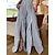 cheap Jumpsuits-Women&#039;s Jumpsuit Striped Split Print Holiday V Neck Street Daily Spaghetti Strap Regular Fit Blue S M L Summer