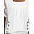 billige Tops &amp; Blouses-Dame Blondeskjorte Skjorte Bluse عادي Hvit Blonde Kortermet Avslappet Elegant Mote Grunnleggende Firkantet hals Normal