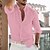cheap Long Sleeves-Men&#039;s Long Sleeve Linen Button Up Summer Shirt
