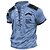 baratos Short Sleeve-camisa gráfica masculina camiseta bandeira nacional gola roupas vestuário impressão 3D esportes diários manga curta rendas designer de moda mapa vintage casual algodão roxo