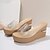 abordables All Sale-Women&#039;s Wedge Heels Platform Sandals