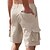 baratos Roupas Para Atividades Ao Ar Livre-Men&#039;s Tactical Cargo Shorts Breathable Quick Dry Ripstop Multi Pockets Shorts
