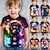 cheap Boys&#039; Tees &amp; Blouses-Kids&#039; Polyester Cartoon Dinosaur 3D Printed T Shirt