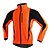 cheap Cycling Clothing-Arsuxeo Men&#039;s Cycling Jacket Fleece Jacket Thermal Warm Windproof Fleece Lining Breathable Winter Bike Mountain Bike MTB Road Bike Cycling City Bike Cycling Jacket Windbreaker Orange Red Blue Bike