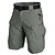 abordables Ropa de exteriores-Men&#039;s Tactical Shorts Outdoor Ripstop Breathable Quick Dry Dark Khaki XL
