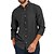 cheap Long Sleeves-Men&#039;s Casual Long Sleeve Linen Shirt