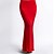 abordables Skirts-Mujer Falda Lápices faldas de trabajo Falda larga Maxi Faldas Color sólido Oficina / Carrera Festivos Verano Poliéster Ropa de calle Básico Negro Blanco Rojo