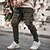 abordables Pantalones Cargo-Hombre Pantalones cargo Persona que practica jogging Ropa técnica Plano Bolsillo Comodidad Transpirable Exterior Diario Noche Moda Casual Negro Verde Ejército