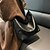 billige Handbags &amp; Totes-Herre Dame Crossbody taske PU Læder bucket poser Handle ind Daglig Justérbar Stor kapacitet Holdbar Helfarve Mørkebrun Sort Hvid