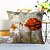 cheap Throw Pillows,Inserts &amp; Covers-1 pcs Pillow Cover Polyester, Simple Casual Print Square Traditional Classic