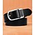 cheap Men&#039;s Belts-Men&#039;s Stylish Leather Ratchet Casual Belt