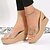 billige All Sale-Women&#039;s Wedge Heels Sandals Rhinestone Elegant