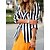 cheap Women&#039;s Clothing-Women&#039;s Casual Striped Office Blazer - Regular Fit