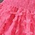 abordables Jupes pour Bébés-Enfants Fille Couleur unie Papillon Robe Extérieur Sans Manches Actif Mode Le style mignon Maille Mi-long Polyester Eté Printemps Robe casual Robe Évasée Robe Trapèze 3-7 ans Rose Claire Rouge Violet
