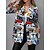 abordables Americanas para Mujer-Mujer chaqueta Formal Estampado Transpirable Bloque de color Ajuste regular Ropa de calle Ropa de calle Verano Manga Larga Azul Real XS