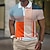 cheap 3D Polos-Men&#039;s Outdoor Graphic Print Waffle Polo Golf Shirt