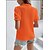 cheap Tops &amp; Blouses-Casual Women&#039;s V Neck Short Sleeve Blouse