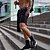abordables Running &amp; Jogging Clothing-Homme Poches latérales Short Running Course Shorts de Gym Bas Athlétique Athleisure Respirable Séchage rapide Doux Aptitude Exercice Physique Fonctionnement Tenue de sport Tenues de Sport Couleur