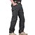 cheap Hiking Trousers &amp; Shorts-Men&#039;s Cargo Pants Cargo Trousers Tactical Pants Solid Color Ripstop Breathable Going out Streetwear Designer Casual Black Green