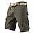 cheap Shorts-Men&#039;s Multi Pocket Cotton Cargo Hiking Shorts