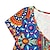 billige Casual Kjoler-Dame Hverdagskjole T shirt kjole Paisley Trykt mønster Dyb V Mini kjole Klassisk Stævnemøde Kortærmet Sommer Forår
