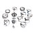 billige Women&#039;s Accessories-Dame Ringe udendørs Mode Ring Dyr