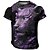 baratos Short Sleeve-Homens Camiseta Gráfico Animal Gola Redonda Roupa Impressão 3D Ao ar livre Diário Esportes Manga Curta Imprimir Vintage Moda Designer