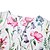 abordables Super Sale-Femme Robe casual Robe t-shirt Robe Droite Floral Imprime Imprimer Col V Robe mi-longue basique du quotidien Vacances Manche Courte Eté Printemps