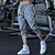 abordables Sweatpants-Hombre Pantalones deportivos Pantalón Corto Running Pantalones Capri Bolsillo Plano Comodidad Transpirable Aptitud física Carrera Gimnasia Deportes Ropa Deportiva Negro Azul Real
