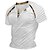 abordables Short Sleeve-Hombre Henley Shirt Camiseta raglán Henley Plano delgado plisado Exterior Diario Retazos Plisado Manga Corta Ropa Moda Design Casual