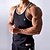billige Tank Tops-menns muskel bodybuilding stringer tank topper pluss størrelse y-back gym fitness workout ermeløs trening t-skjorte vest hvit