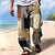 cheap Pants-Men&#039;s Summer Beach Pants with 3D Stripe Prints