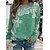 cheap Hoodies &amp; Sweatshirts-Basic Floral Long Sleeve Women&#039;s Sweatshirt