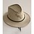 abordables Men&#039;s Hats-Hombre Sombrero para el sol Sombrero de vaquero Marrón oscuro Marrón claro Poliéster Viaje vaquero occidental Estilo playero Exterior Vacaciones Plano Transpirable