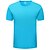 economico Running Tops-Per uomo T-shirt da corsa Maglietta Manica corta Sportivo Traspirante Asciugatura rapida Leggero Fitness Allenamento in palestra Corsa abbigliamento sportivo Abbigliamento sportivo Tinta unita Nero