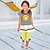 billige Sett med babyklær-Pige Tøjsæt Stribet Ensfarvet Kortærmet Bomuld Akryl Aktiv Baby Daglig Ferie Trykt mønster 3D-printet grafik