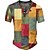 billige Short Sleeve-Herre Vaffel Henley skjorte Henley Grafisk Ternet Farveblok Tøj 3D-udskrivning udendørs Daglig Knap Kortærmet Mode Designer Basale
