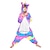 cheap New in Daily Casual-Kid&#039;s Kigurumi Pajamas Unicorn Flying Horse Galaxy Onesie Pajamas Funny Costume Flannel Fabric Cosplay For Boys and Girls Christmas Animal Sleepwear Cartoon