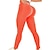 abordables Jambières de yoga-Pantalon de yoga Femme Fesses plissées Lifting des fesses plissées Jacquard Contrôle du Ventre Lifting des fesses Étirement à 4 voies Collants Legging Bas Yoga Aptitude Exercice Physique Taille haute